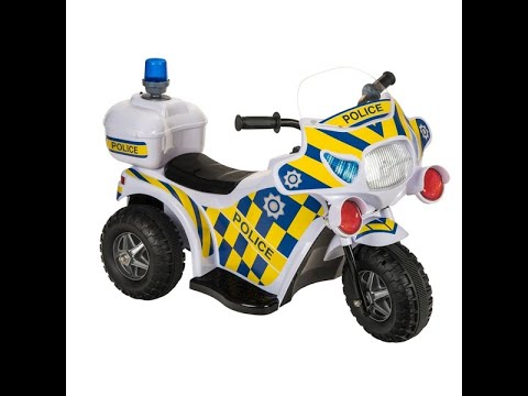 Smyths 6V Police Bike Build Instructions