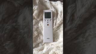 Quick and easy steps and directions on how to change your Fujitsu remote from Celsius to Fahrenheit