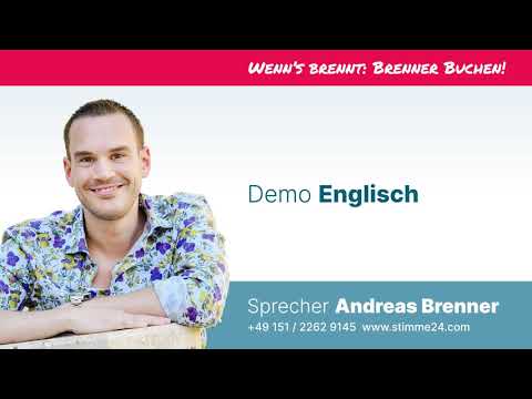 Demo Englisch – Sprecher Andreas Brenner