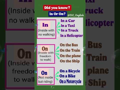 Master Essential English Prepositions Of Vehicles | Boost Your English Grammar | Eng. Grammar Rules