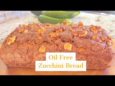 Oil Free Zucchini Bread