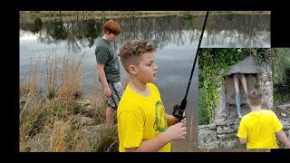 Haunted house fishing trip, So scary!!