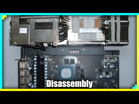 MSI GAMING X TRIO RTX 3070 Disassembly