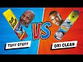Car Seat Cleaning Products TUFF STUFF VS OXI CLEAN
