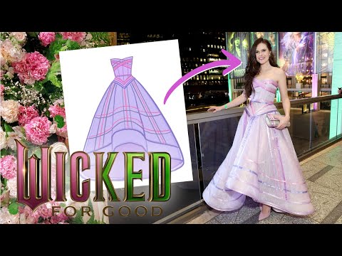 They didn’t believe I made my Wicked: For Good Premiere dress... here’s the PROOF!