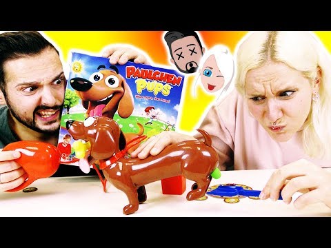 PAULCHEN PUPS Challenge - KAAN VS NINA im FURZ BATTLE | Kackel Dackel Spiel deutsch