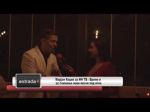 Marjan Kocev za  IN TV   Vreme e za snimanje novi pesni pod itno