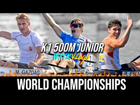 K1 500M JUNIOR FINAL A 🚀 WHAT A RACE CZE 😲 KayakSprint World Championships Montemor