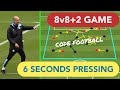 6 seconds pressing! 8v8+2 tactical game!