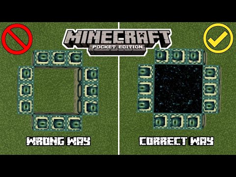 Unbelievable Trick for Perfect End Portal in Minecraft