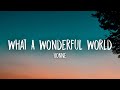 HONNE - What A Wonderful World (Lyrics)