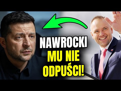 Nawrocki OSTRO do Zełeńskiego: PODZIĘKUJ POLAKOM!
