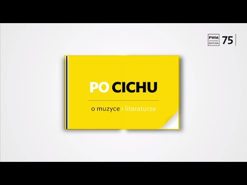 „Po Cichu. O muzyce i literaturze” | zapowiedź serii