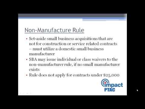 Basics of Government Contracting Part 1 - YouTube