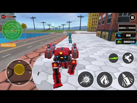Dragon Robot Car Game Robot Transforming Games - Android Robot Gameplay