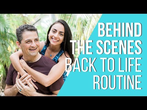 Behind The Scenes Of Our Back To Life Routine