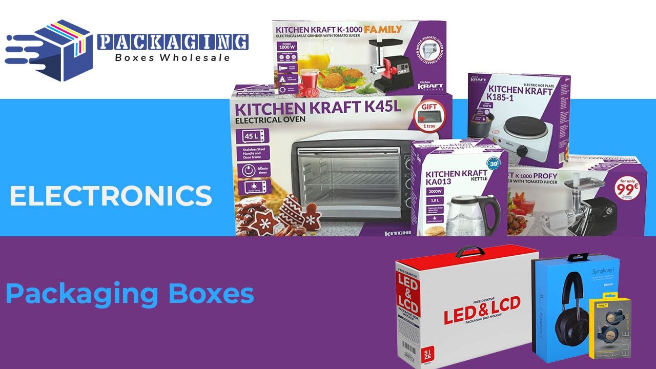 Our Custom Printed Electronics Packaging Boxes | Wholesale Packaging And Printing Solutions