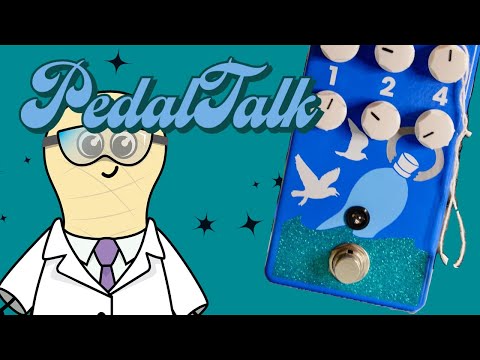 GUPtech : I Sea Q'you - 6-Band EQ - Blue - guitar pedal image 7