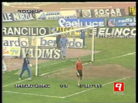 Pescara 1-2 Modena 1986-87