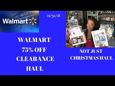 Walmart 75% Off After Christmas Clearance Haul~Not just Christmas Haul~Tons of Amazing Finds❤️❤️ Video