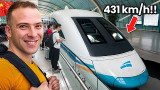 Shanghai MAGLEV TRAIN REVIEW - The FASTEST Train in the WORLD at 431km/h (268mph) | Shanghai, China