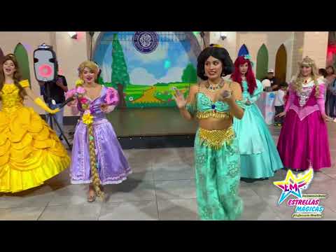Show Infantil Princesas Disney (parte 02) con Estrellas Mágicas - Mágicamente Divertido!!!