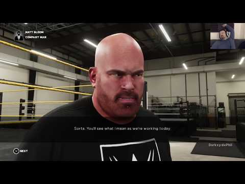 WWE 2K18 My Career pt7 - The 1st Promo/Beef w/OhNo