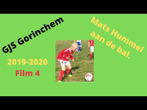 Mats als BallenBoy bij GJS Gorinchem