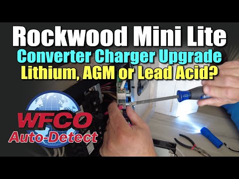 RV! WFCO Auto-Detect Converter Charger Install - DUMMY PROOF? #WFCO #AoLithium