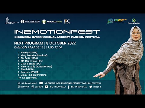 INDONESIA INTERNATIONAL MODEST FASHION FESTIVALIN2MOTIONFEST - Fashion Parade 11