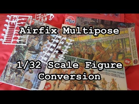Airfix Multipose 1/32 Scale Figure Conversion - CAMT049