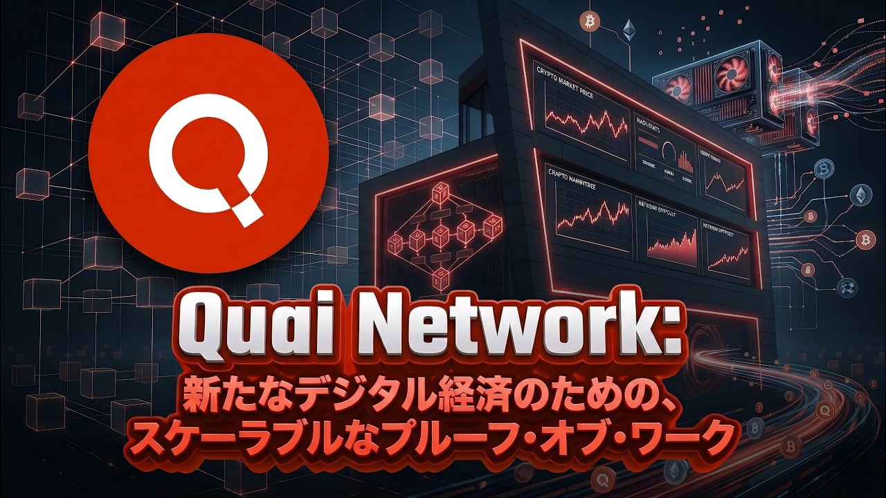 Quai Network - 新しいデジタル経済のためのスケーラブルなProof-of-Work