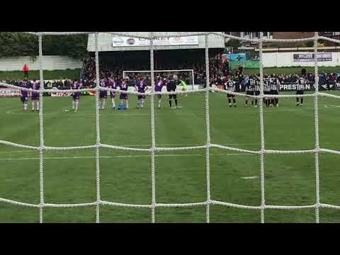 CHORLEY FC WIN ON PENALTIES.