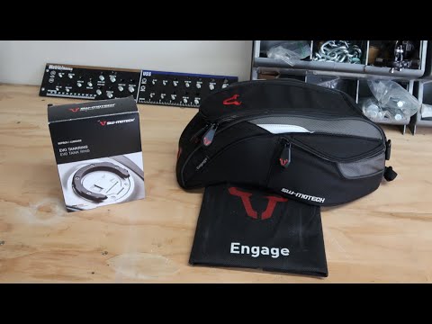 SW-MOTECH Tank Bag and Tank Ring Install | Tinkering