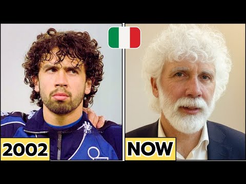 🇮🇹 Italy ⚽ World Cup 2002 Squad – Then and Now