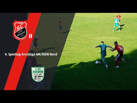 SC Luhe-Wildenau II - 1.FC Rieden | 9. Spieltag Kreisliga AM/WEN Süd | Tore & Highlights