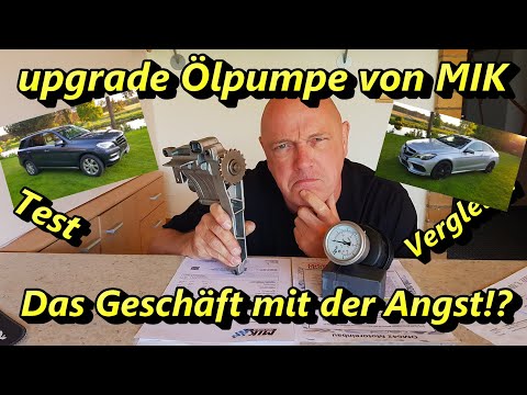 The business of fear!? - upgrade oil pump from MIK Motoren - test/comparison - OM642 Mercedes