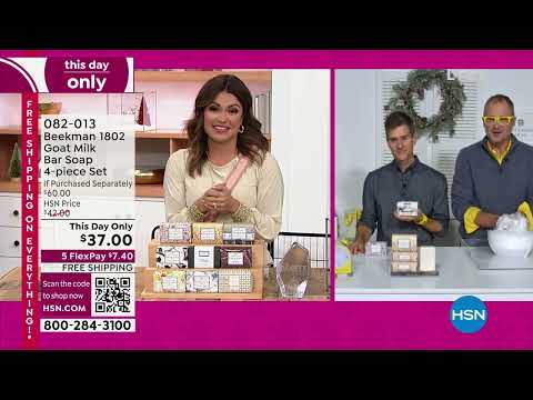 HSN | Beekman 1802 Bath & Body Gifts - All On Free Shipping 12.10.2022 - 09 PM