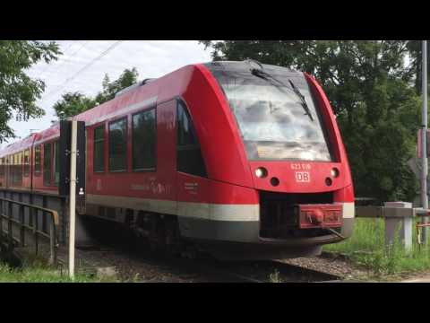 Deutsche Bahn RE 4 regional train: Pasewalk to Szczecin
