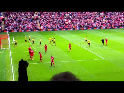 Dejan Lovren - Debut Goal for LFC vs Borussia Dortmund