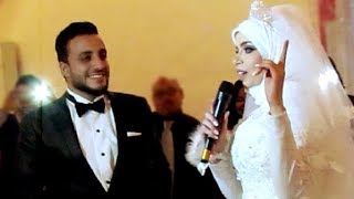 شاهد عروس تغني لزوجها ليلة زفافها 2018 سمعني نبضك سلمي