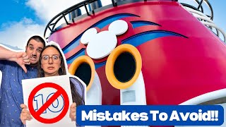 Top 10 Disney Cruise Mistakes to Avoid! Must-Know Tips Before You Sail