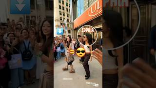 "the fans" left them all shook but 1?? 🧐😅#katseye #sophia #manon #megan #yoonchae #lara #daniela