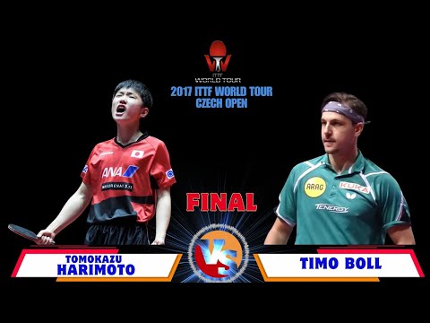 張本智和 (Harimoto) vs Timo Boll 🏓 | 2017 Czech Open Men's Singles Highlights | Table Tennis Battle