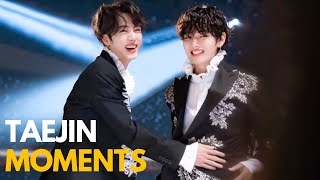 Download lagu V of BTS is very protective of his Jin Hyung mp3