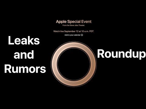 Apple September Event 2018 Leaks and Rumors Roundup