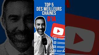 Les 5 meilleurs chaînes sur l’intelligence artificielle en 2025 en France #chatgpt