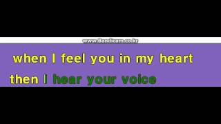 English Version Instrument karaoke 거미 Gummy You Are My Everything