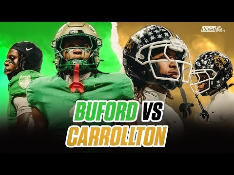 Buford vs Carrollton Full 6A State Championship Highlights