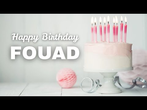 FOUAD BIRTHDAY COUNTDOWN⏰🎂| FELIZ COMPLEAÑOS FOUAD🥳|#fouad #song #birthday #hbd #fyp #yt